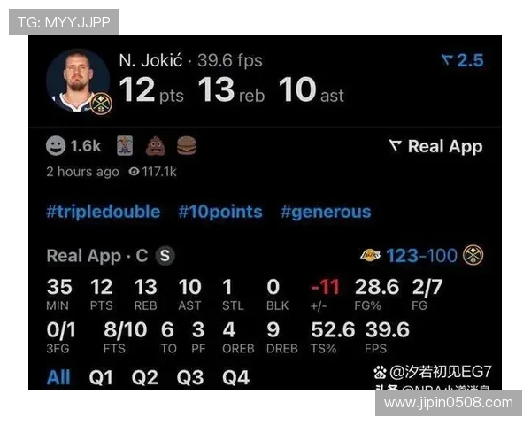 约基奇：湖人难以击败 防守决定胜负